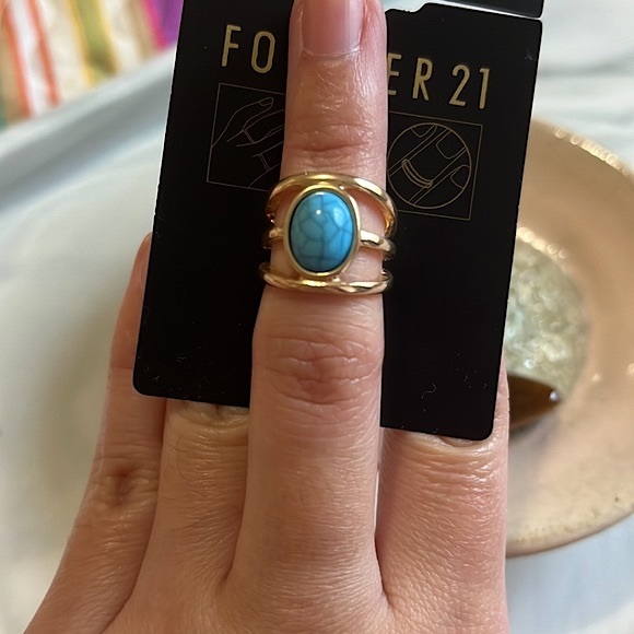 Turquoise Midi Ring - Picture 4 of 4